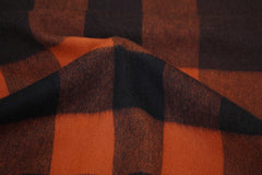 Burberry Pre-Owned Check Cashmere Orange Scarf
