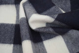 Classic Check Cashmere Blue Scarf