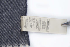Burberry Pre-Owned Check Cashmere Blue Scarf