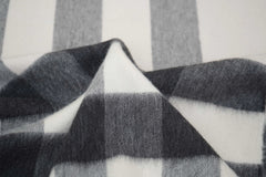 Burberry Pre-Owned Check Cashmere Ecru Scarf