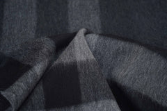 Burberry Pre-Owned Check Cashmere Dark Grey/Charcoal Scarf