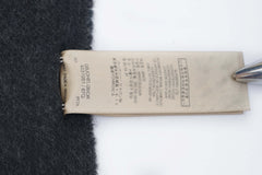 Burberry Pre-Owned Check Cashmere Dark Grey/Charcoal Scarf