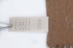 Burberry Pre-Owned Check Cashmere Beige Scarf