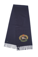 Burberry Pre-Owned Logo Cashmere Blue Scarf